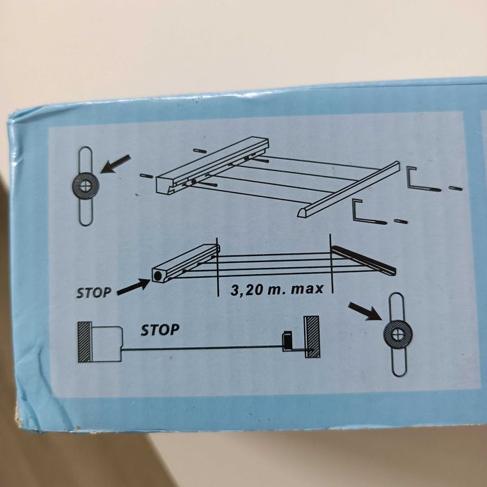 Suszarka na pranie składana