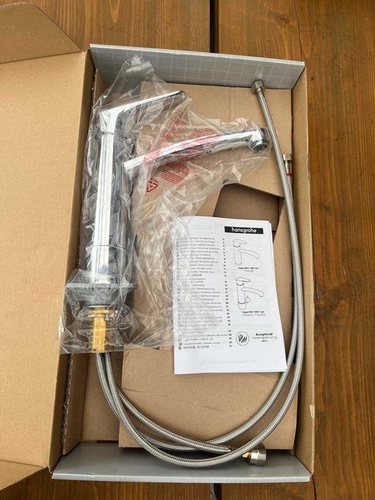 Hansgrohe Logis M31 bateria kuchenna z zaworem odcinającym