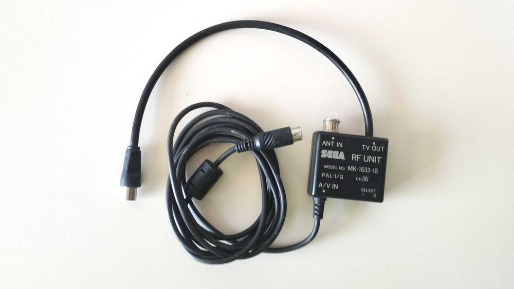 Sega MegaDrive - Cabo Antena RF - MK-1633-18 - Original Sega