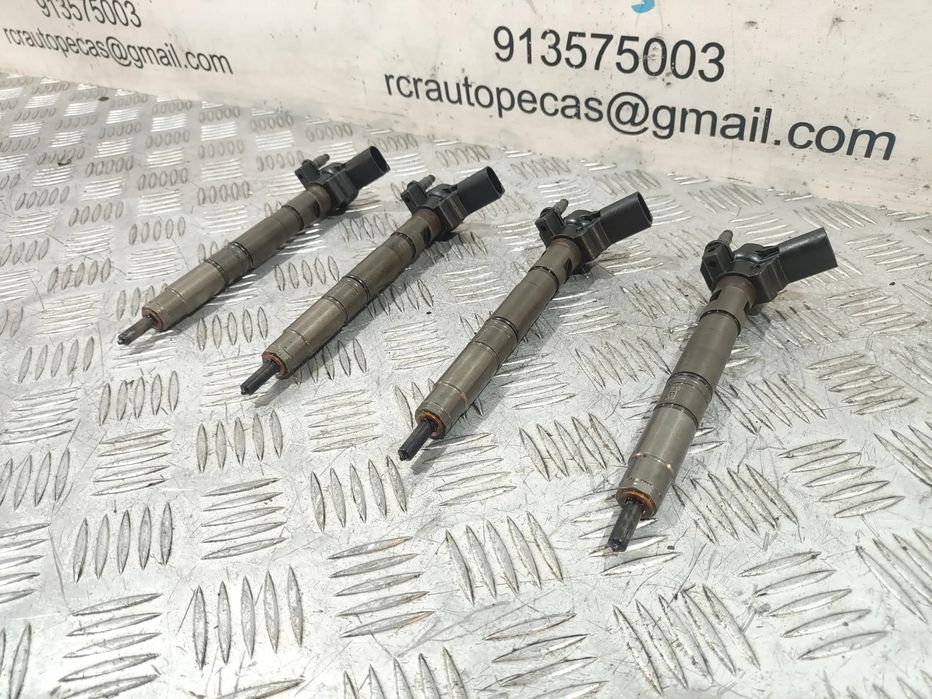 Conjunto 4 Injetores Bosch VWAG 2.0 TDI 143cv CAG 03L130277 0445116030