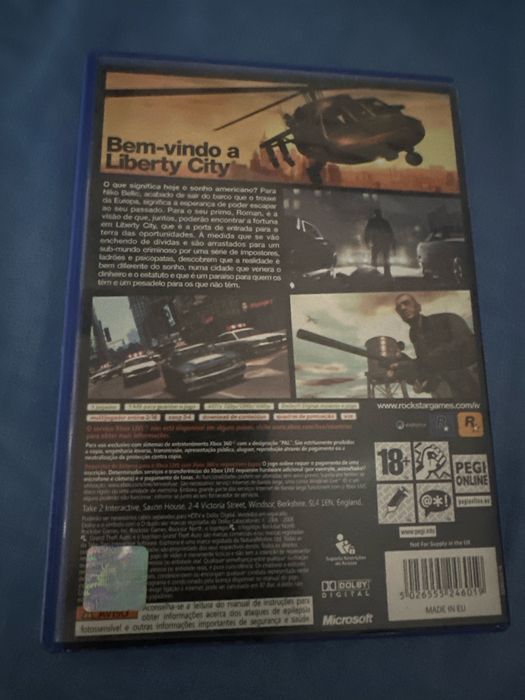 Grand Theft Auto IV/ GTA IV XBOX 360 (Compatível com XBOX ONE & XBOX Series X)