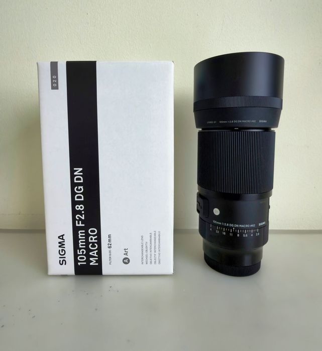 Sigma 105 mm f2,8 DG DN MACRO do Sony E, stan idealny gw. do 03.2028 r.