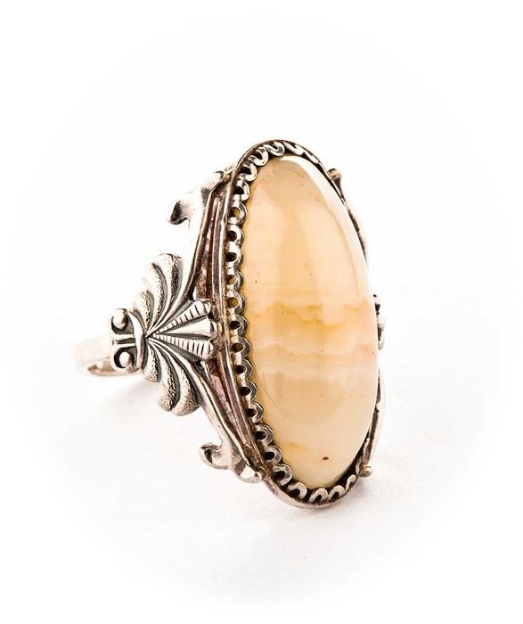 Srebrny Pierścionek - 7,53g - 1983 ROK - CHARKÓW - Kraków