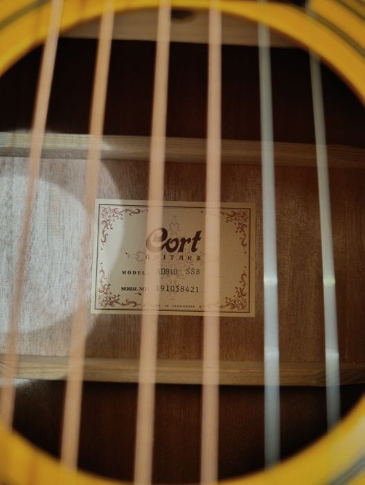 Акустична гітара Cort AD810 SSB з чохлом MusicBag