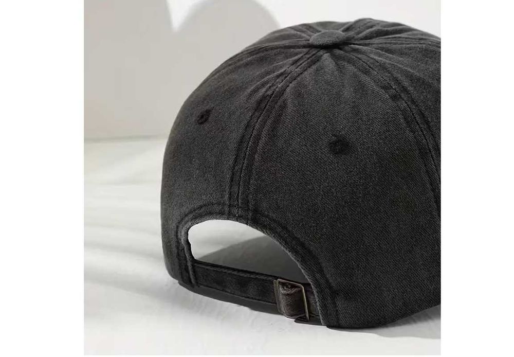 Czapka bejsbolowa czarna jeans/napis YELLOWSTONE/nowa
