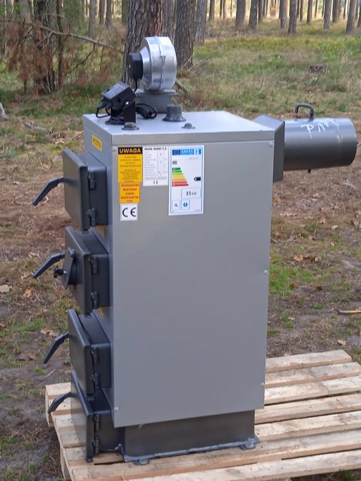 PIEC na DREWNO KOCIOŁ CO WĘGIEL 12KW piece kotły tradycyjne węglowy