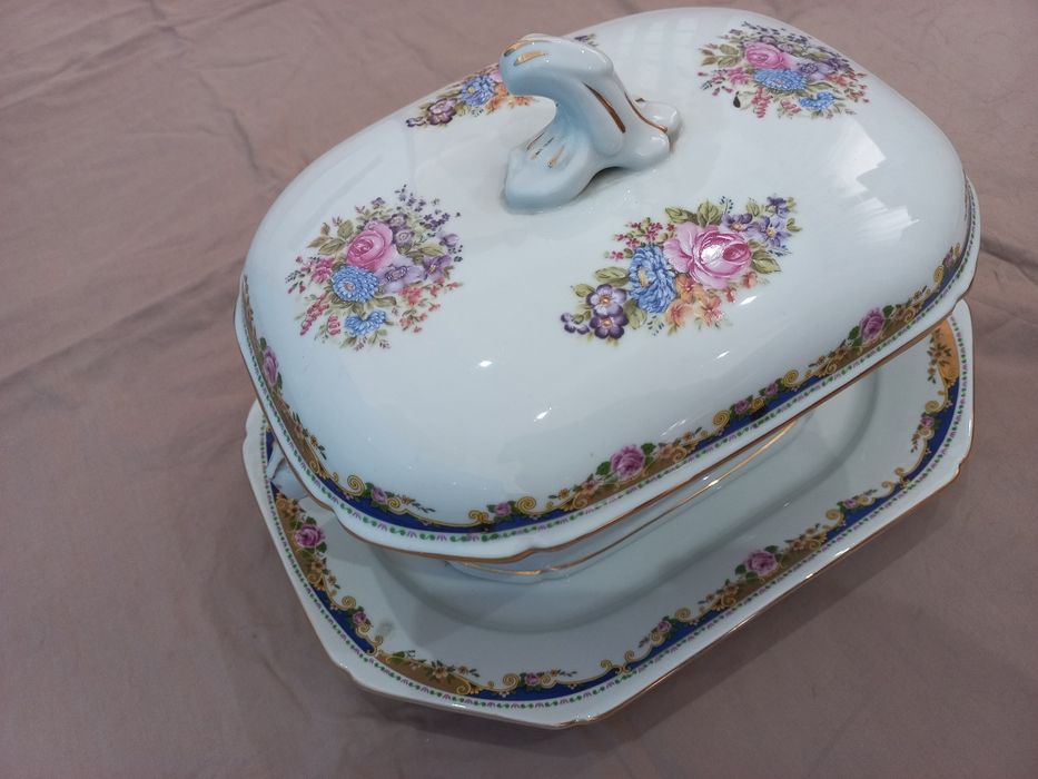 Terrina GRANDE Limoges com prato
