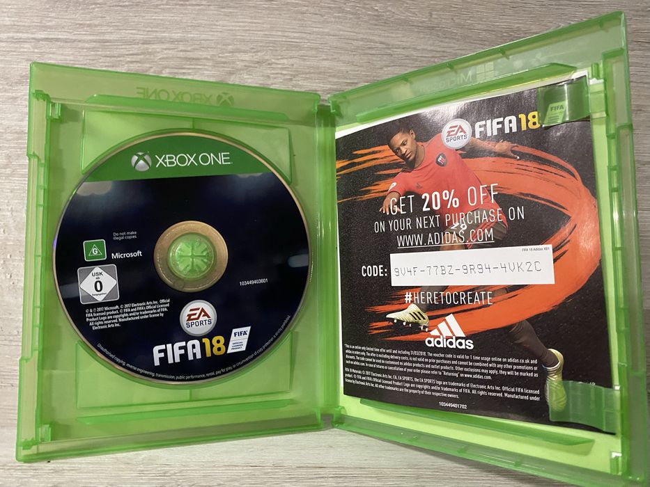 Gra wideo xbox Fifa18