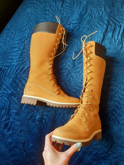 Piękne jesienno zimowe kozaki Timberland r. 40 prakt. nowe bez metek i pudełka