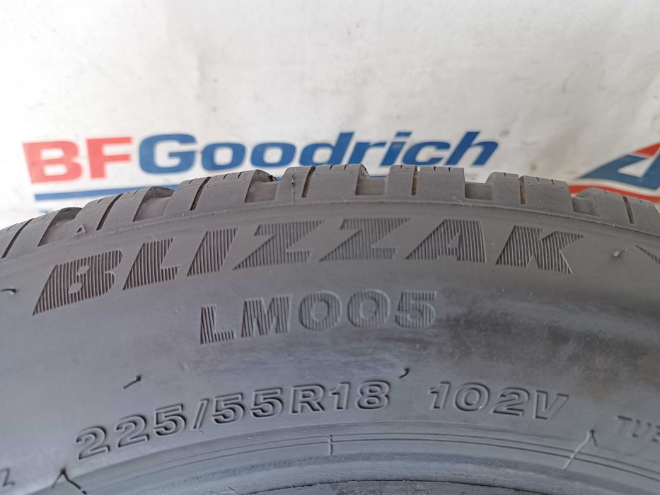 Зимові шини 225/55 R18 Bridgestone blizzak lm005 22рік