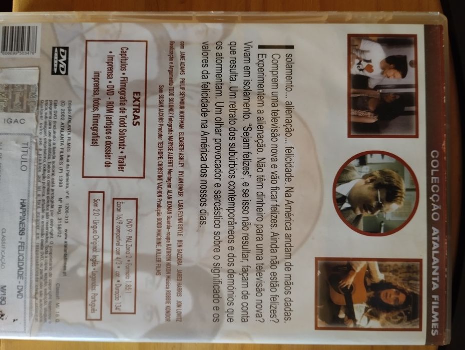 Happiness de Todd Solondz DVD