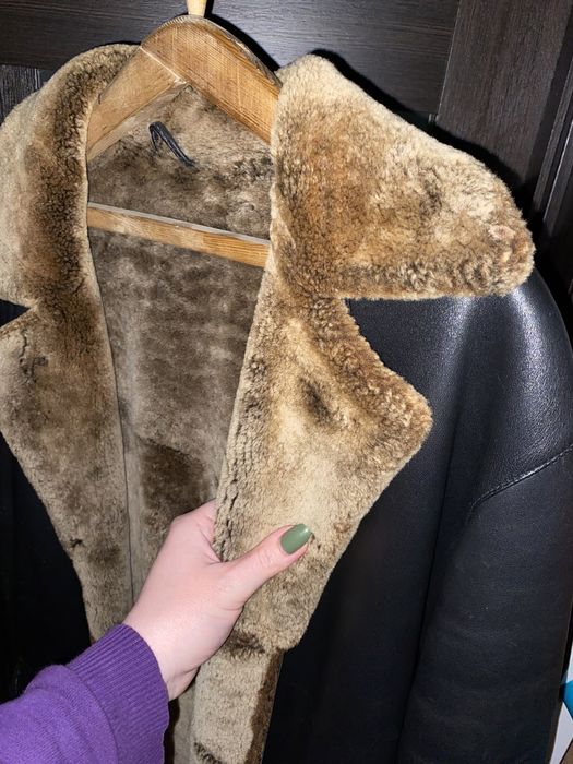 Продаю мужскую дубленку из натуральной кожи (не эко)