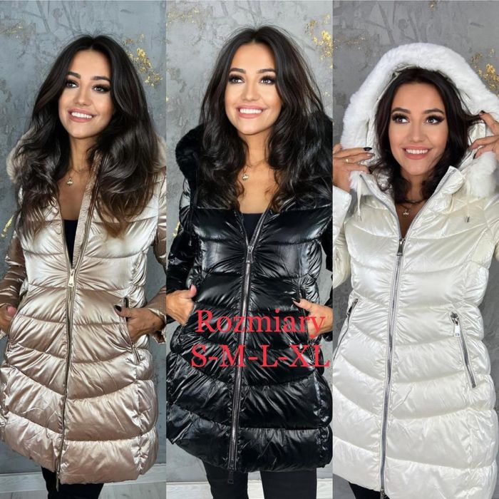 Kurtka zimowa pieknr kolory