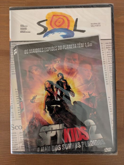 DVD NOVO e selado " SpyKids 2 " SOL