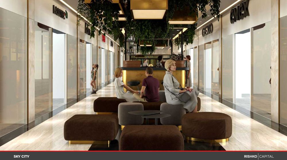 Оренда комерційного приміщення площею 126,50-289,70м2 ТЦ Sky City