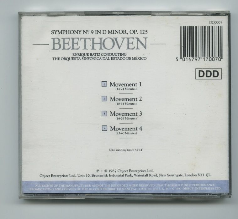 3 CD's Música Clássica