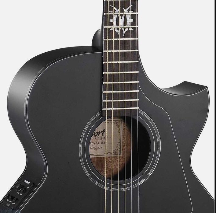 guitarra semiacústica cort evl a4