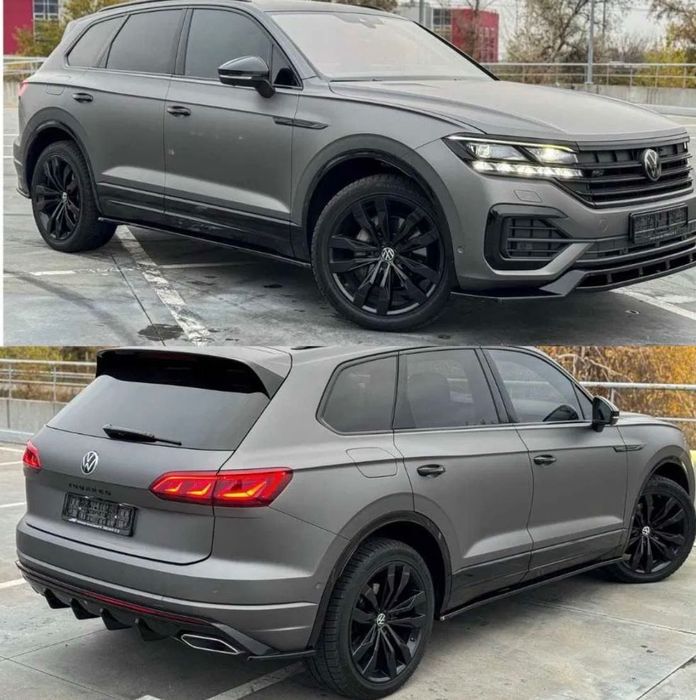 Обвес VW Touareg 3 CR 760 R-line (18+) тюнинг губа юбки пороги
