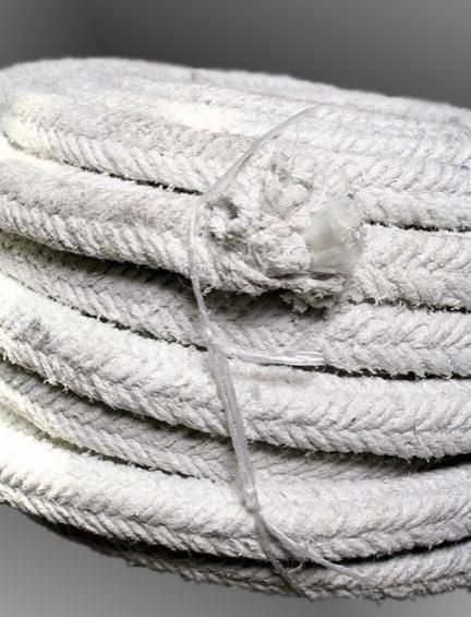 Керамошнур для котёл камин дымоход на твердотопливный асбестовый шнур