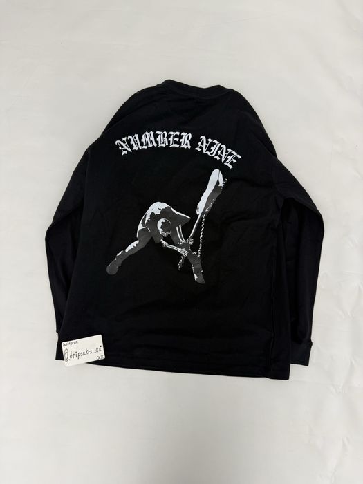 лонгслив skull number nine rick owens balenciaga