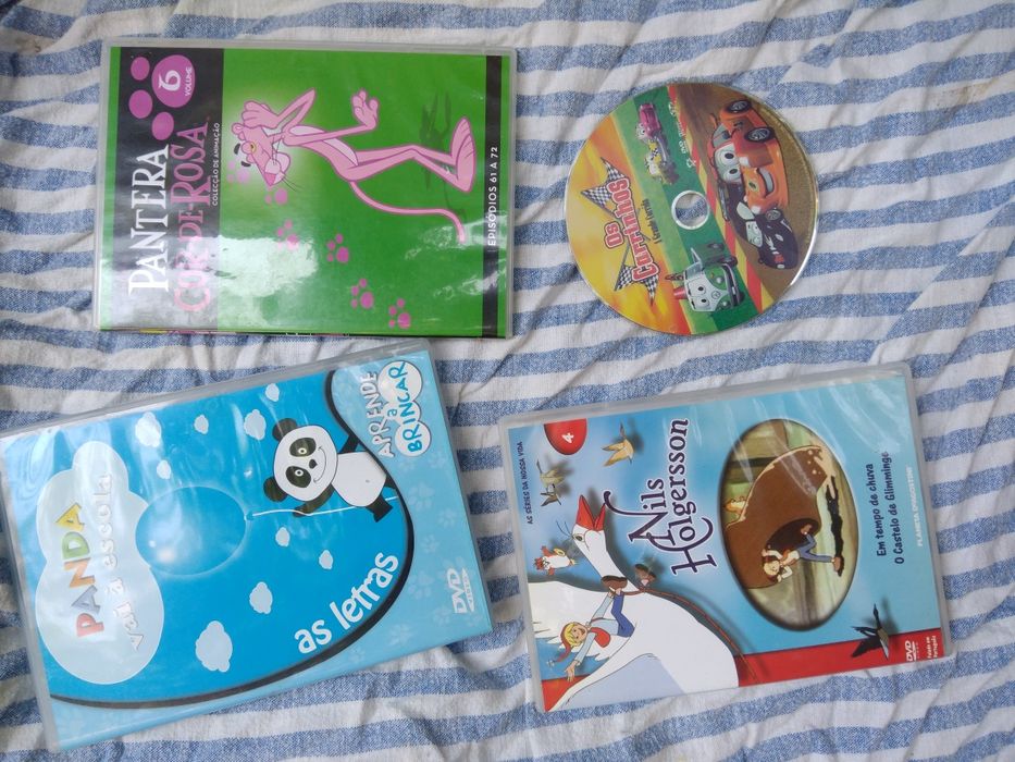 DVD de animação e educação para crianças