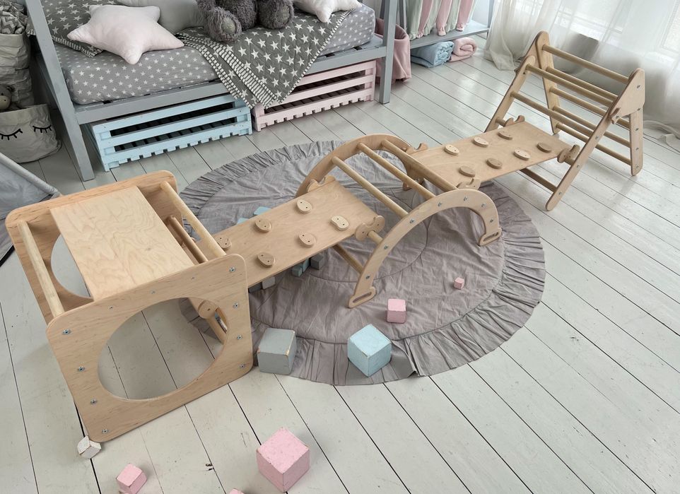 Пиклер трикутник та арку Піклер. Комплекс для малюків + монтесори