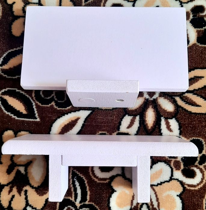 Мебель из дерева для кукольного дома и игры!