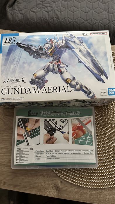 NOWA Figurka Gundam Ariel + zestaw montazowy
