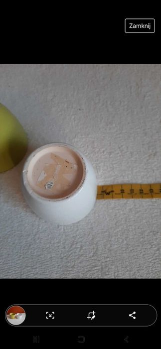 2 osłonki biała i zielona Nowe powystawowe