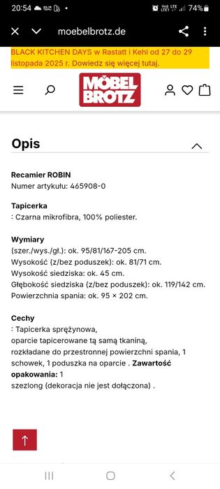 Łóżko 1 osobowe rozkładane z schowkiem