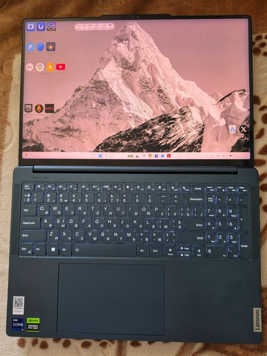 Топовий Lenovo Yoga Pro 9 16" (i9, 64GB, RTX 4070, 1TB MiniLED) | Ідеал