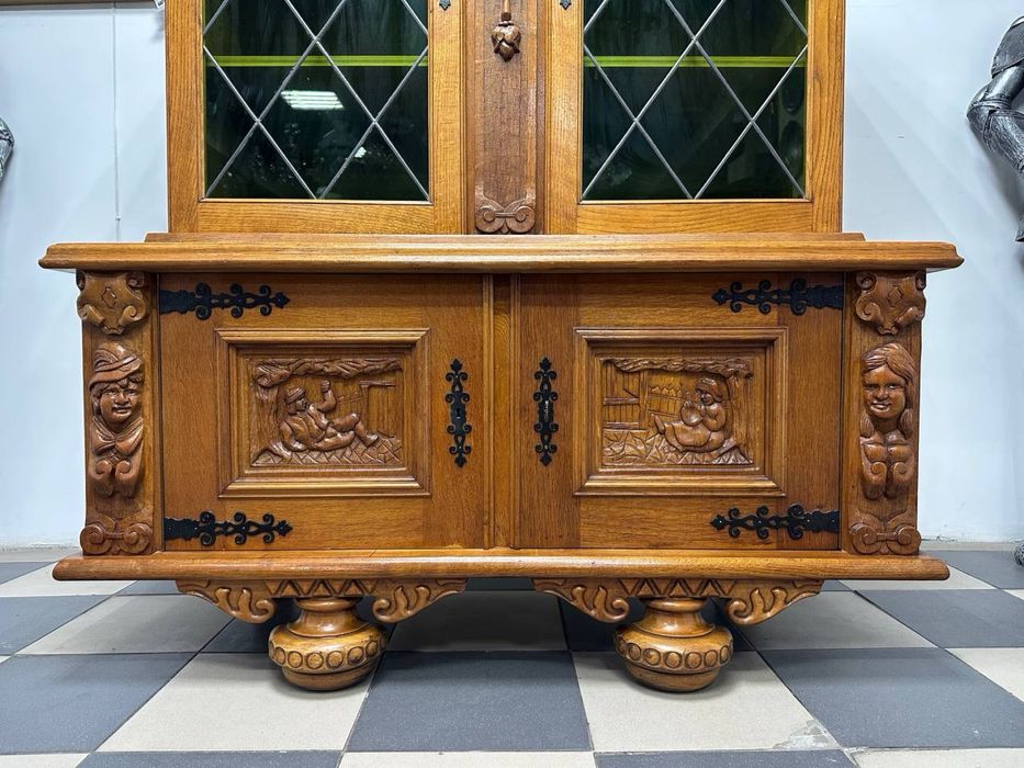 Вітрина сервант дерево витрина 3989