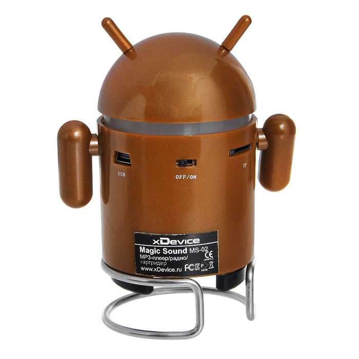 Портативная колонка Android.