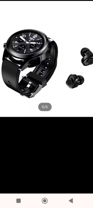 Годинник смарт з навушниками