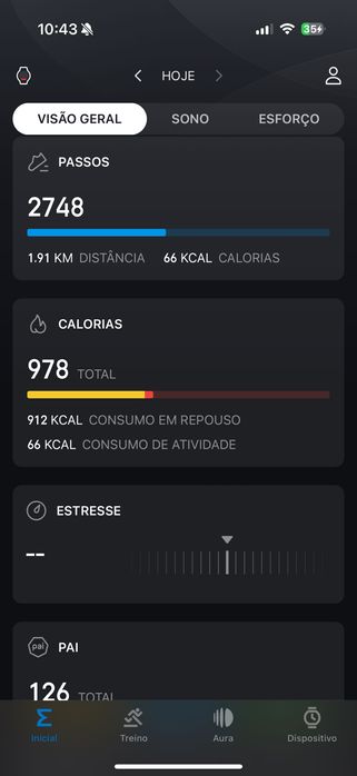 Smartwatch Amazfit GTR 47mm + pulseira clássica