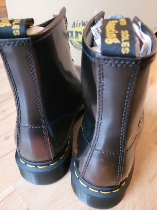 Dr. Martens glany Black Multi 1460 Rainbow Rub Off 39 EU