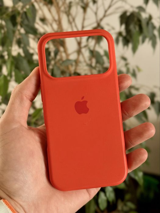 Чохол Silicone Case для iPhone 17 Pro (Orange)