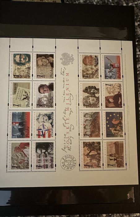 Klaser znaczki pocztowe