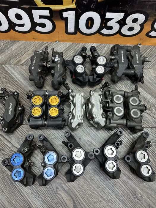 Суппорта радиальные Tokico Hissin Brembo suzuki gsx-r k6 Honda yamaha