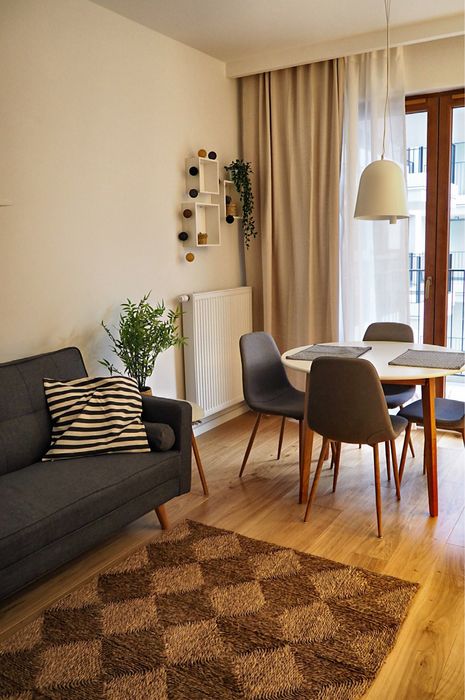 Przytulne mieszkanie w stylu skandynawskim, ApartamentyGo Rakowicka, parking, dostępne od sierpnia!
