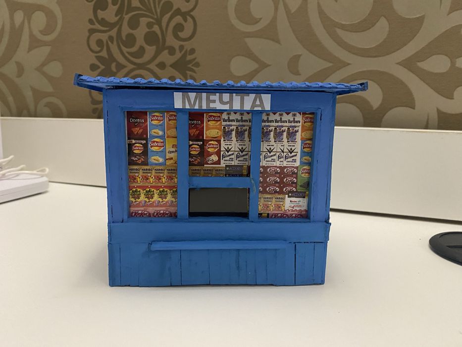 Діорама кіоск ссср макет , мініатюра