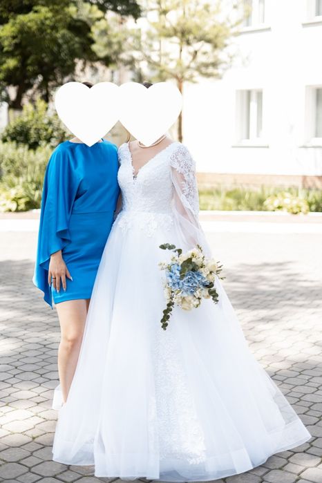 Весільна сукня+фата