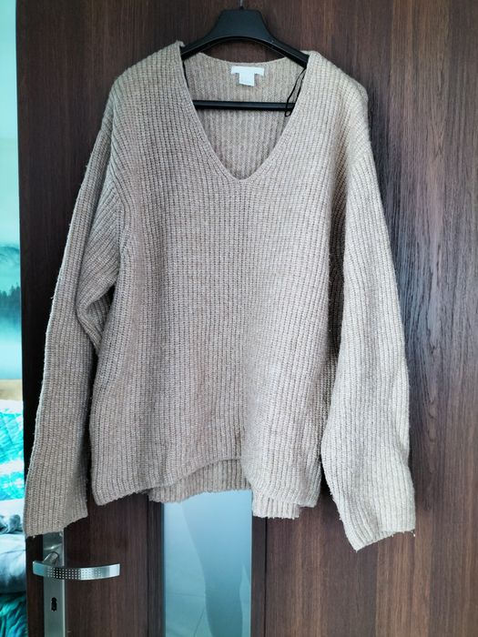 Damsk cieply sweter oversize