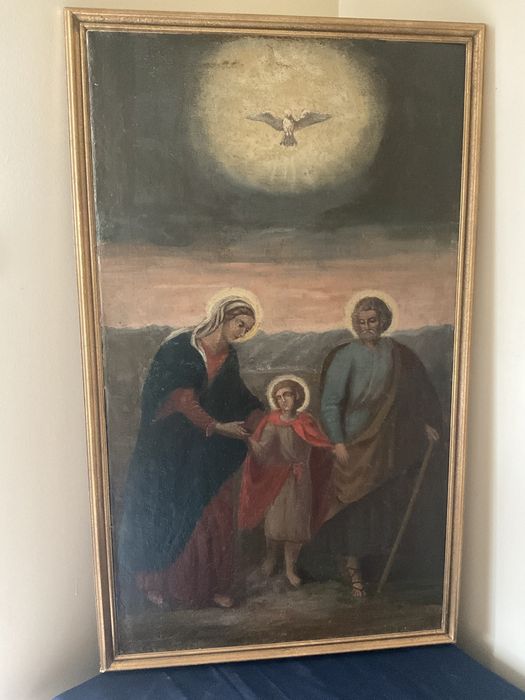 Pintura oleo arte sacra