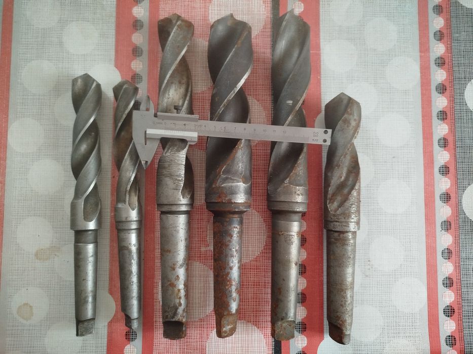 Сверло станочное под конус Морзе