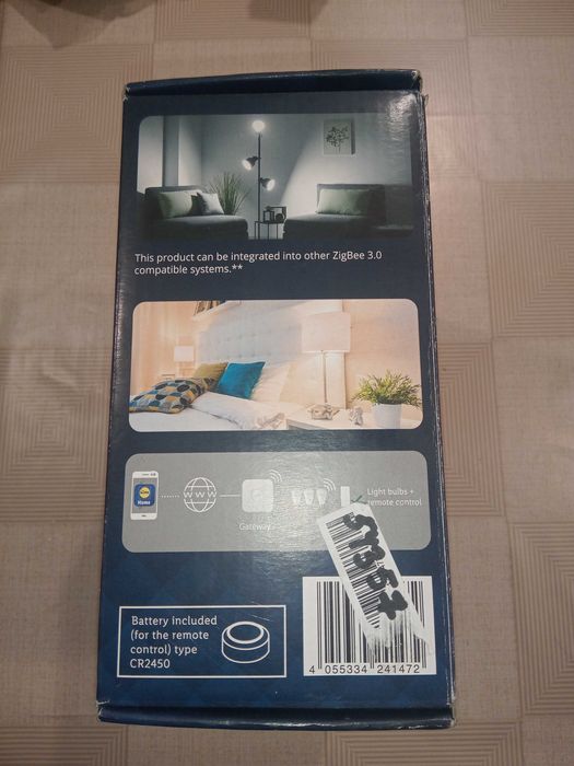 Стартовий комплект smart home livarnolux розумного дома з 3-ламп. e27