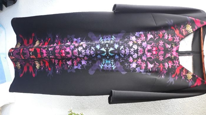 czarna, wizytowa sukienka