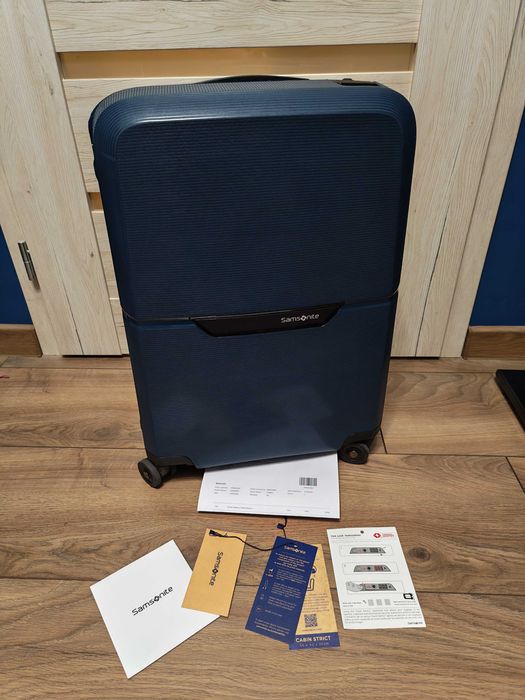 Walizka kabinowa Samsonite Magnum Eco 55cm 38L Jak nowa Gwarancja