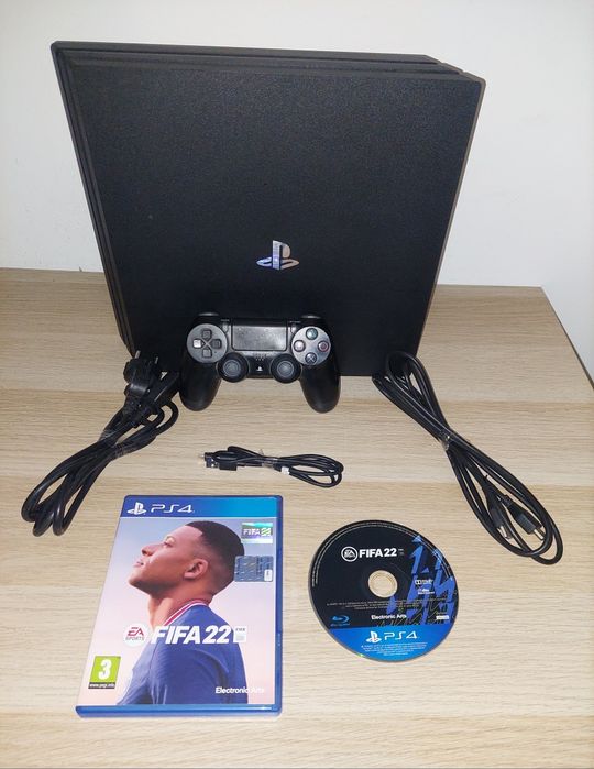 Ps4 Pro de 1 Tb + 1 Comando Original + Oferta Fifa 22
