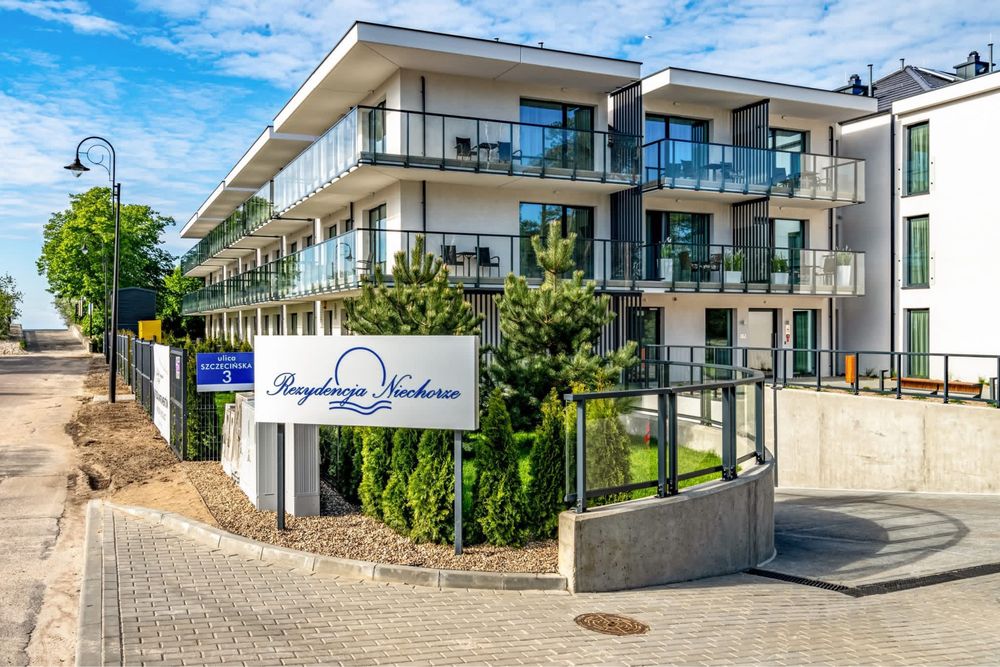 Niechorze apartament przy plaży z ogródkiem Rezydencja Niechorze